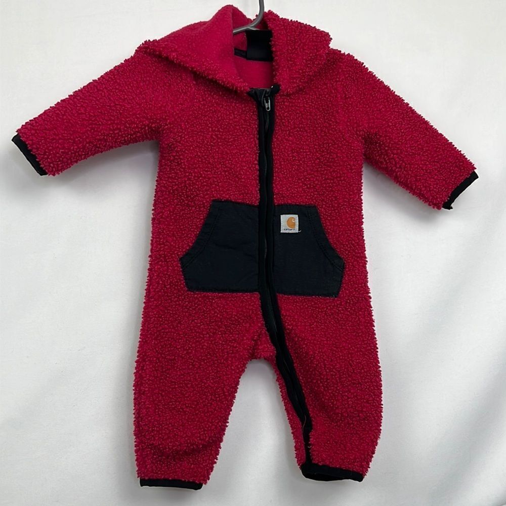 Carhartt Red and Black Kids Jacket